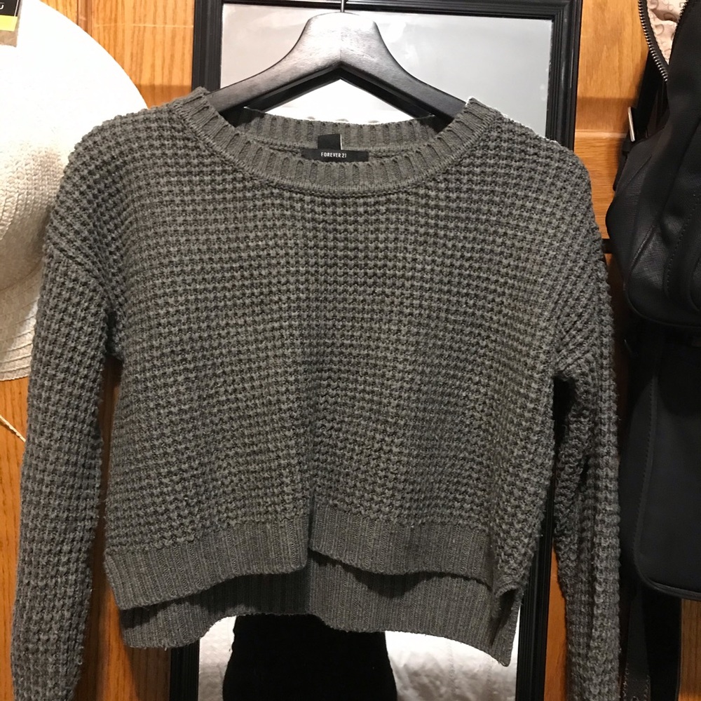 Forever 21 cropped sweater